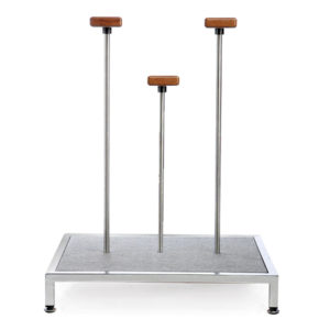 Podium d'équilibre 3 cannes (2x75cm+1x50cm) - table 70x50cm -0